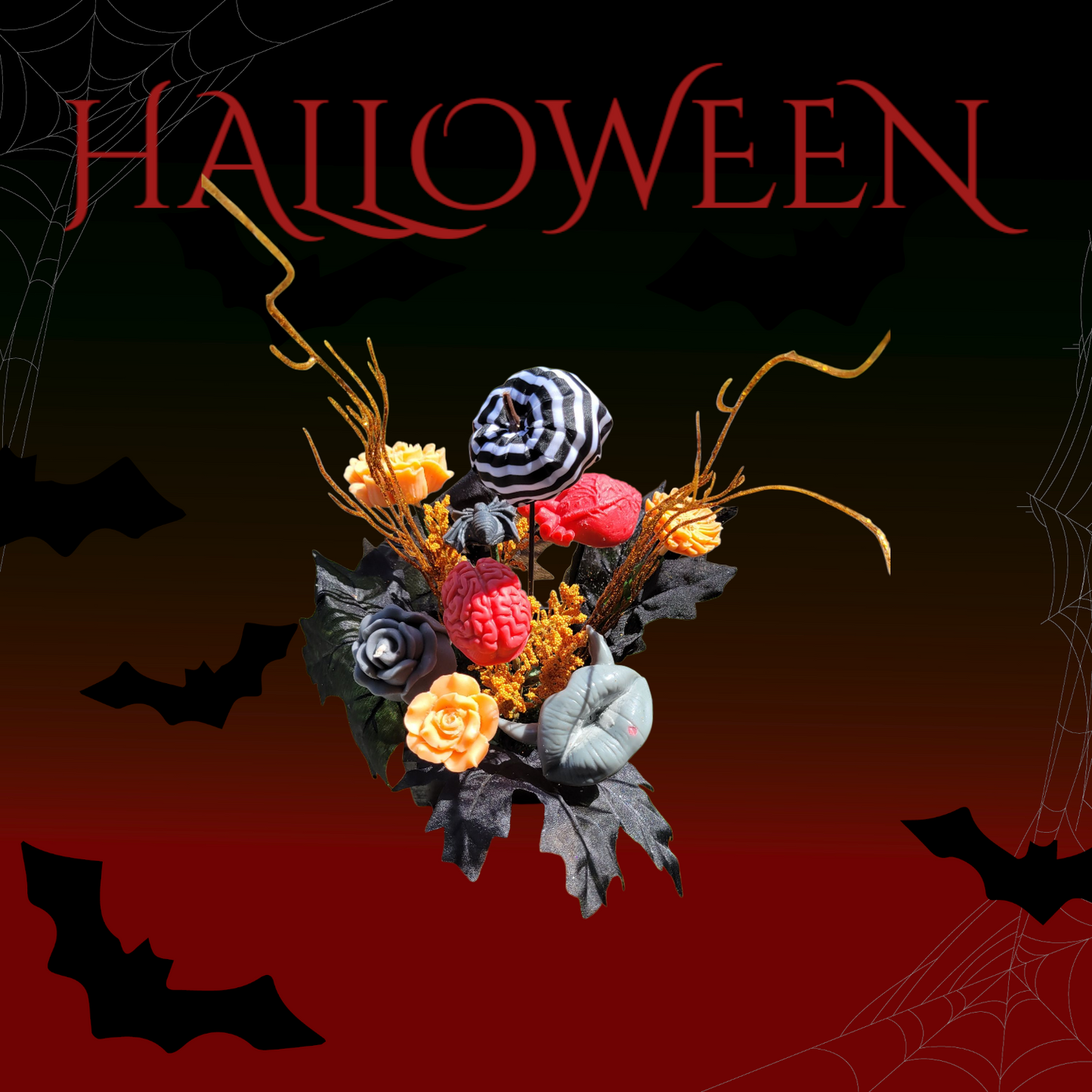 Holloween Soywax Fragrance Flower Arrangement