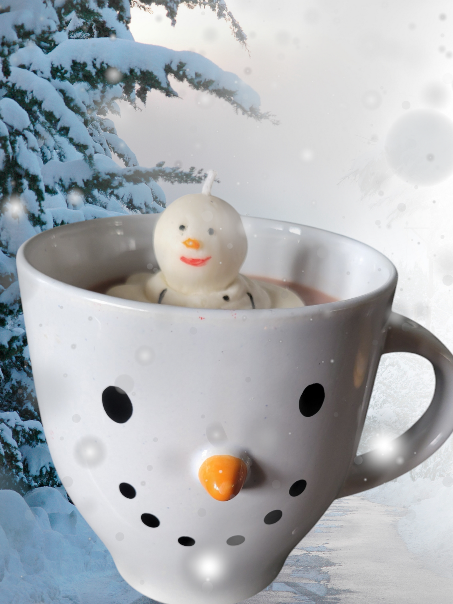 Snowman Soy Wax Candle