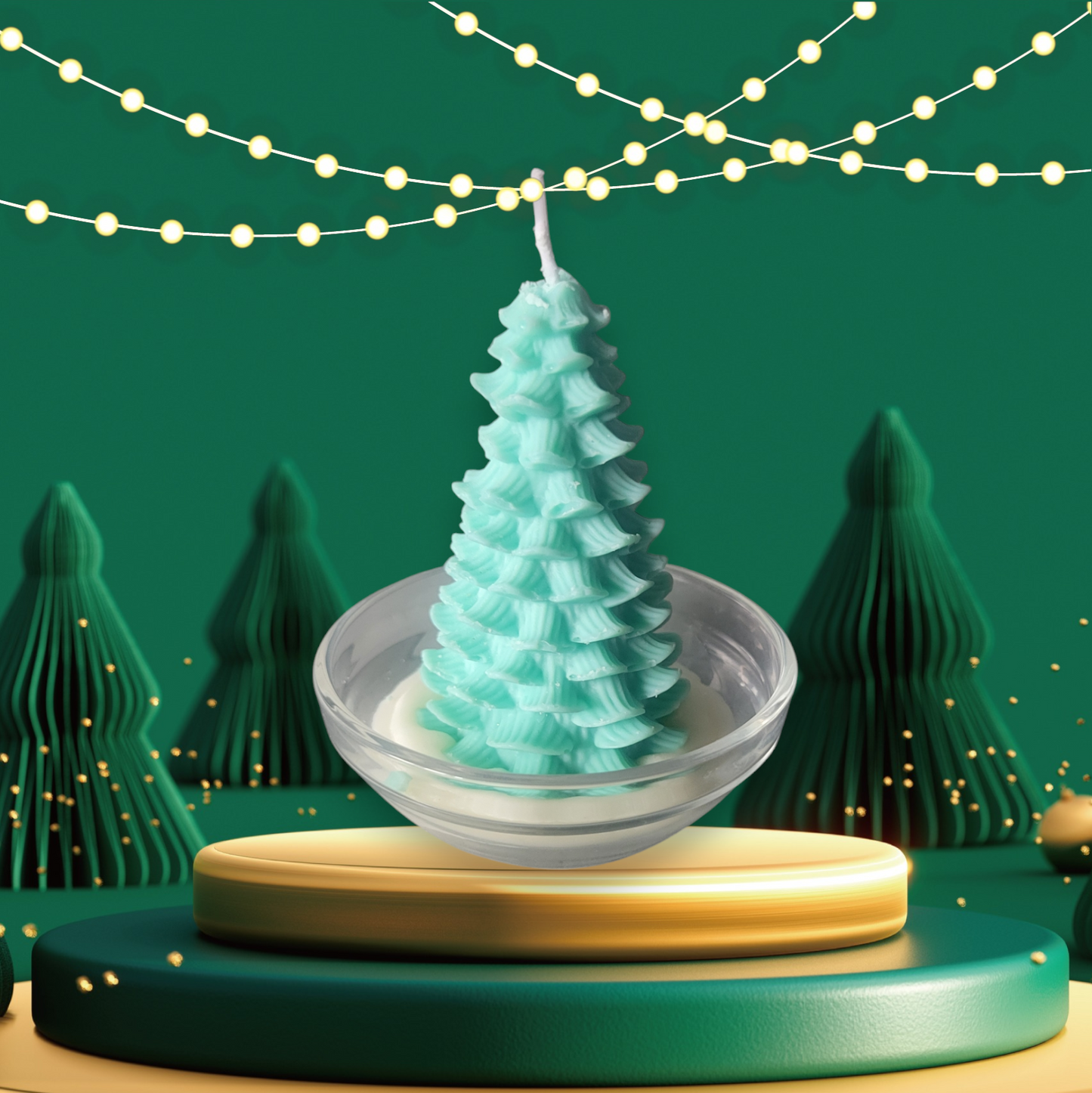 Christmas Tree Candle