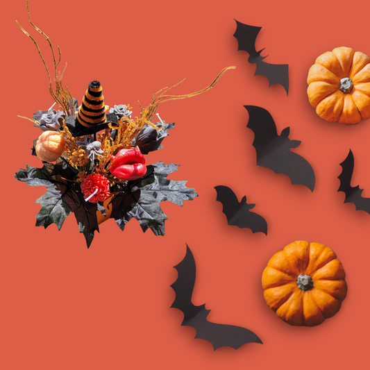Holloween Soywax Fragrance Flower Arrangement
