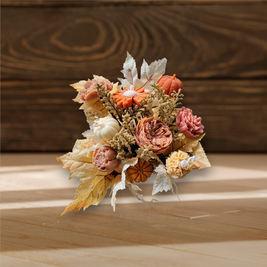 Fall Soywax Flower Arrangement