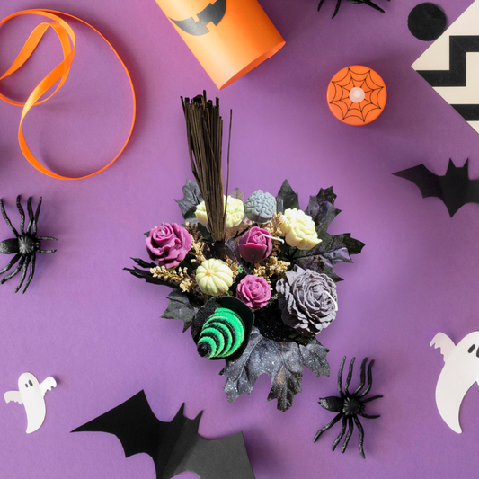 Holloween Soywax Fragrance Flower Arrangement
