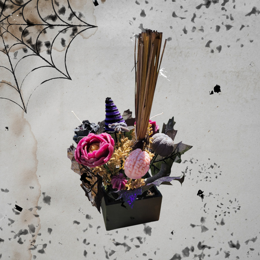 Holloween Soywax Fragrance Flower Arrangement
