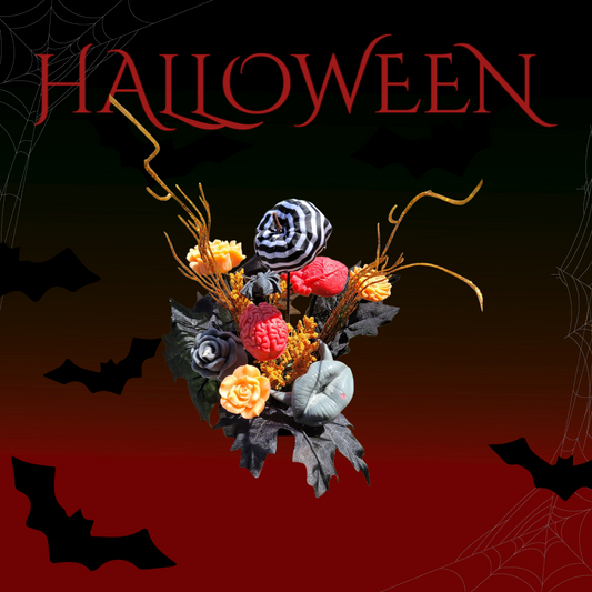 Holloween Soywax Fragrance Flower Arrangement