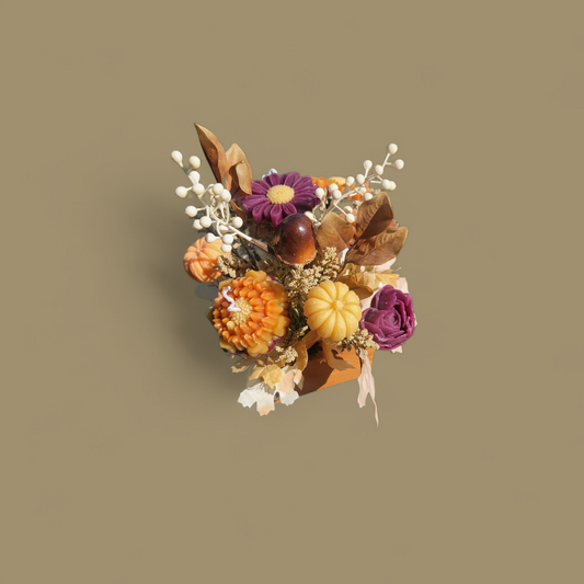 Fall Soywax Flower Arrangement